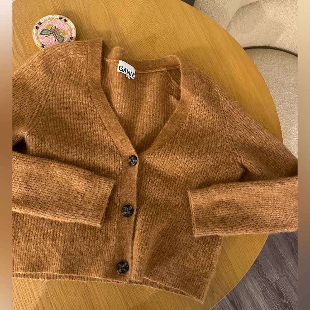GANNI CARDIGAN/SPRING KNITWEAR